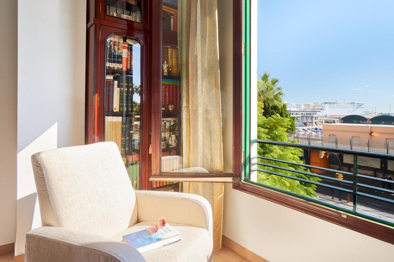 Apartamento En Centro Ciudad Con Vistas Al Mar Malaga Exterior photo